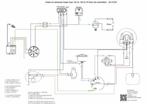 86135249 Ducati 12V Blinker